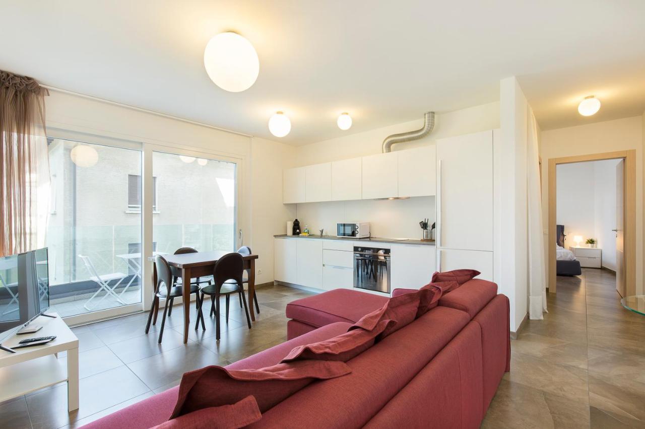 Roggia Apartments By Quokka 360 - Central Flats With Parking Space 루가노 외부 사진