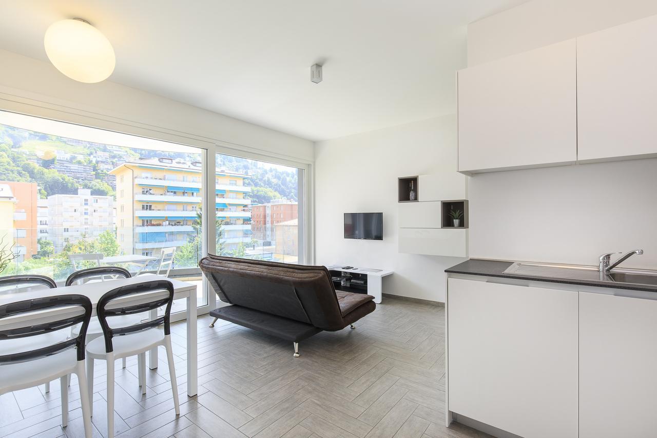 Roggia Apartments By Quokka 360 - Central Flats With Parking Space 루가노 외부 사진