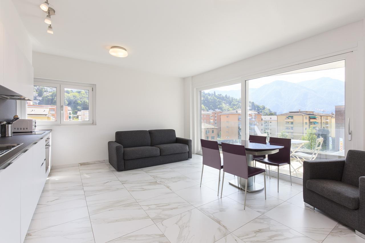 Roggia Apartments By Quokka 360 - Central Flats With Parking Space 루가노 외부 사진